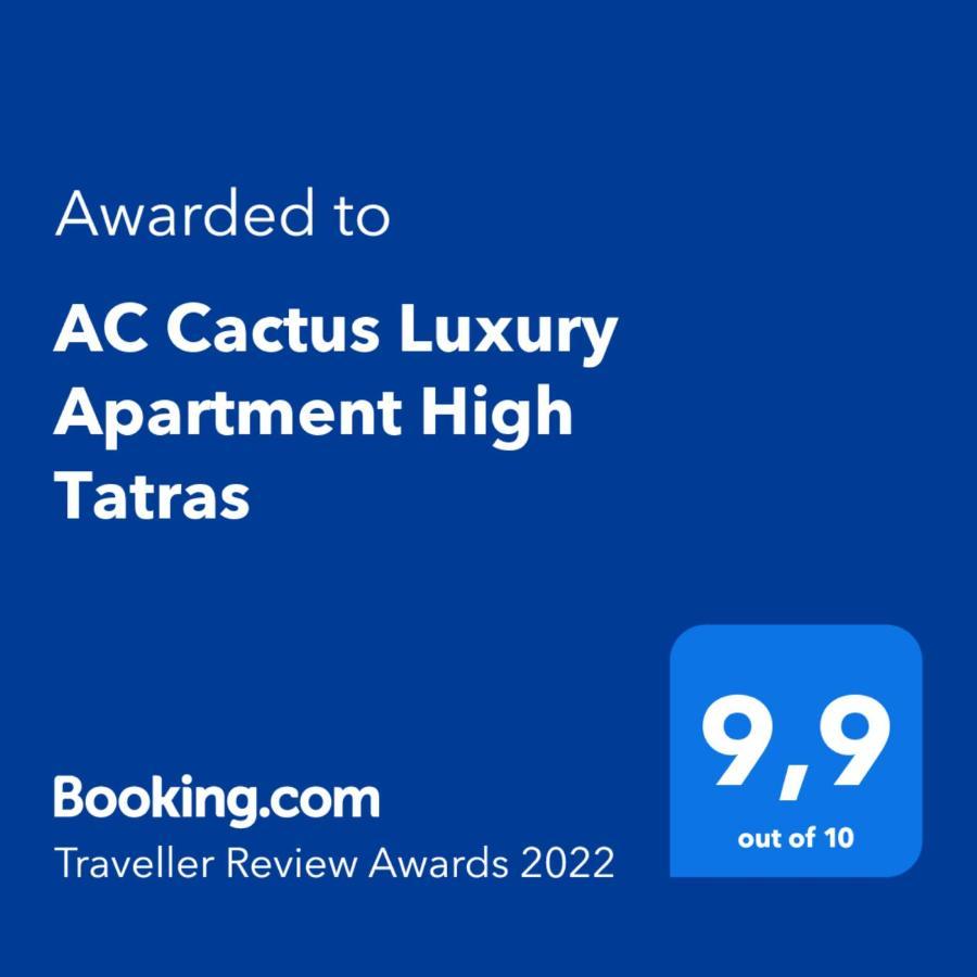 Tatrystay Cactus Luxury Apartments High Tatras Велика Ломниця Екстер'єр фото